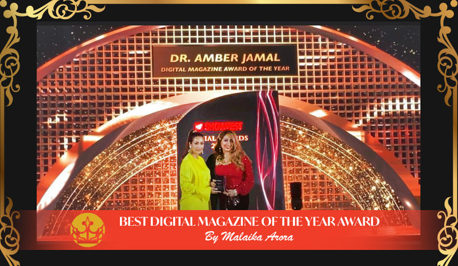 Best Digital Magazine of the year Award by Malaika Arora - New Jersey