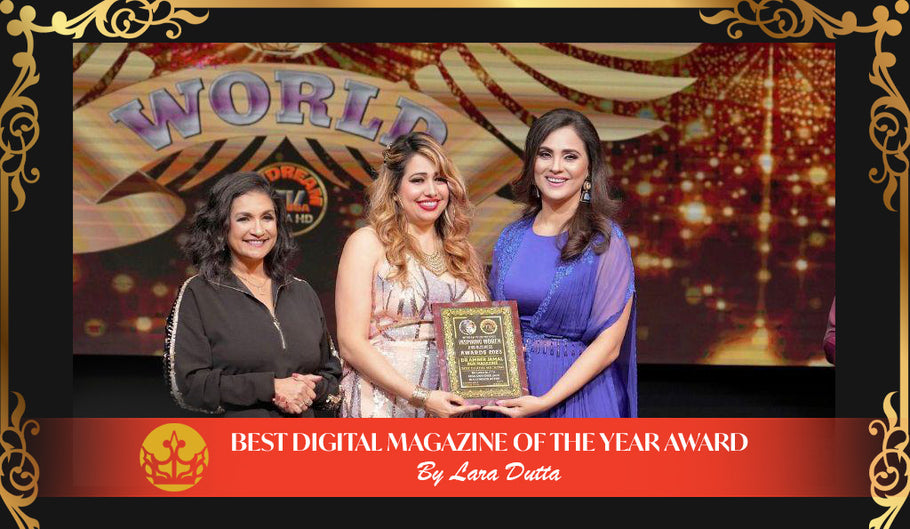 Best Digital Magazine of the year Award by Lara Dutta - Dallas